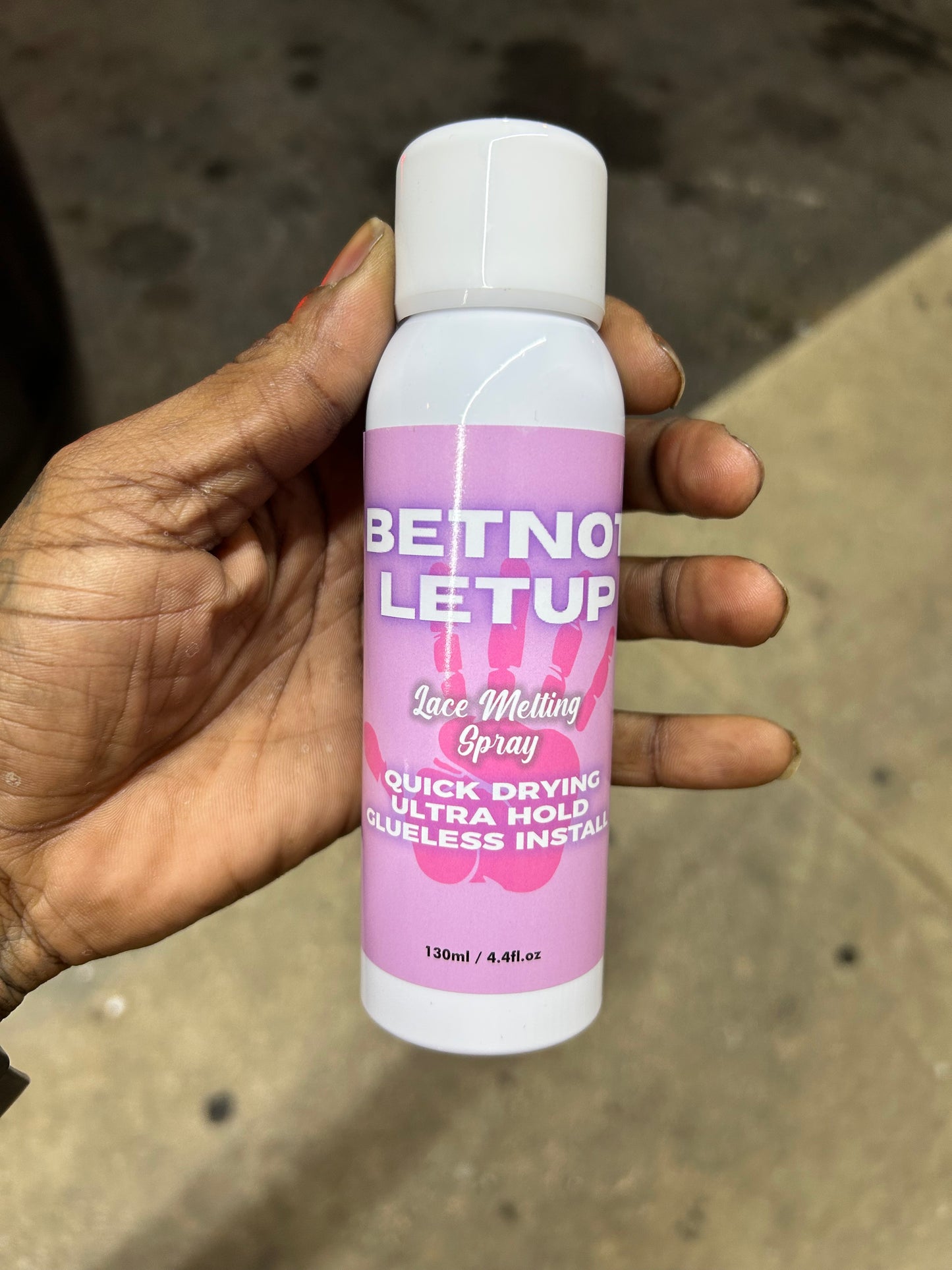 BetNotLetUp Melting Spray